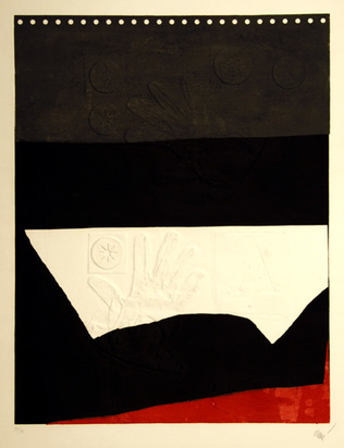 Gris, noir, blanc, rouge, 1973/74