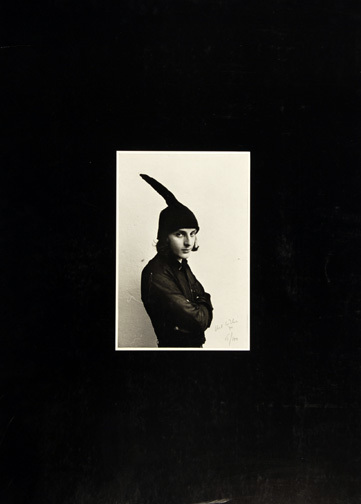 Urs Lüthi, Selbstportrait, 1970, aus "11 Schweizer", 1971