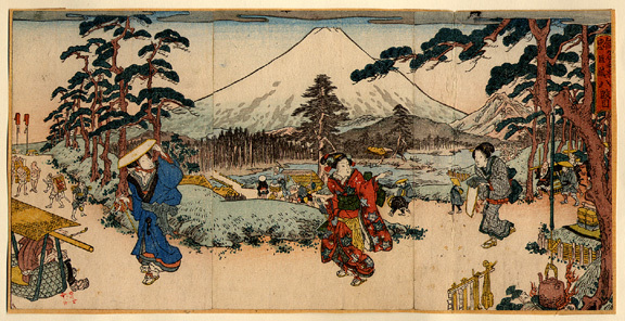 Katsushika Hokusai, (attributed). 15 sheets: Japanische Alltagsszenen