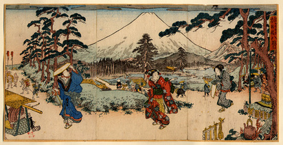 (attributed). 15 sheets: Japanische Alltagsszenen