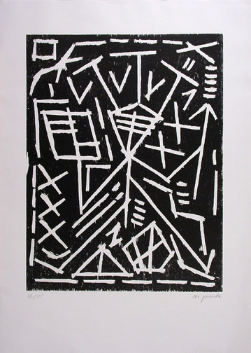 A.R. Penck, Untitled, 1984