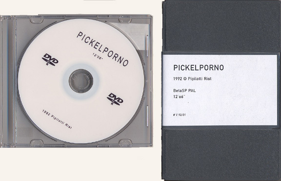 Pipilotti Rist, Pickelporno, 1992