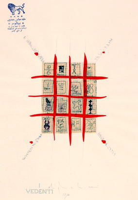 Blatt aus "I Vedenti", 1986