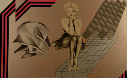 3 Blätter: TURBOsonic; Christmas Eve; TransORBITALmission, aus "pneumatics", 1968