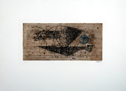 Poissons fond brun, 1954