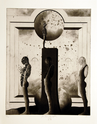 Landschaft mit Ei, 1973