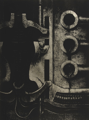 Blatt aus "Biomechanoiden", 1969