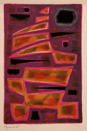 Alfred Manessier, 2 sheets: Sans titre