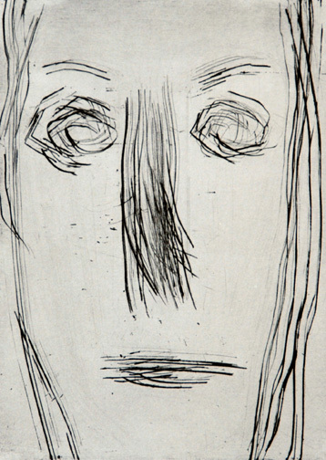 Miriam Cahn, Folder. soldaten, frauen + tiere, 1995
