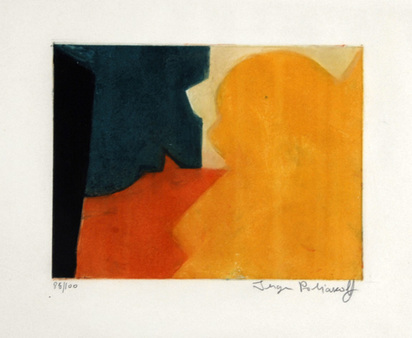 Komposition in Grün, Rot und Orange, 1959-60