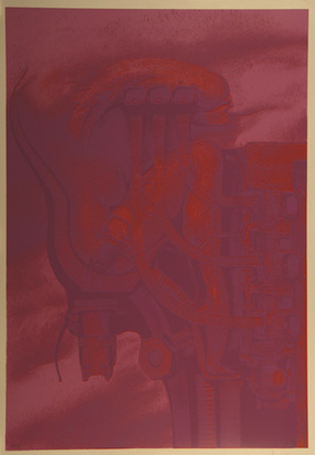 Blatt aus "Trip-Tychon", 1970