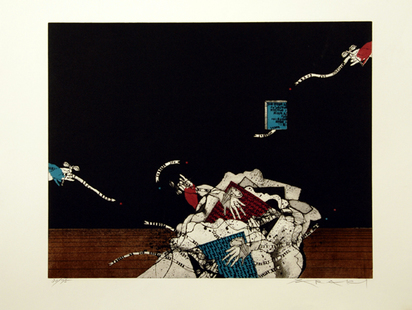 2 Blätter: Basse marée; Le rêve d'hier, 1971