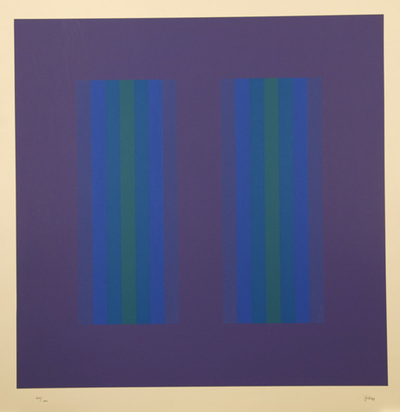 Violette Komposition, 1973