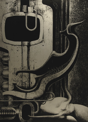 Blatt aus "Biomechanoiden", 1969
