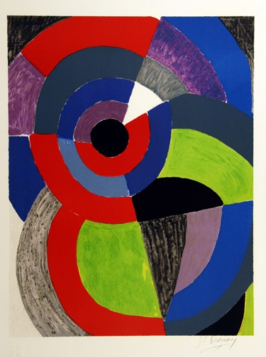Sonia Delaunay, 2 sheets: Compositionen