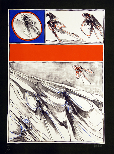 Achille Perilli, Voyage dans les pays magiques, 1966