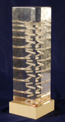 Sospensione transparente C, 1955