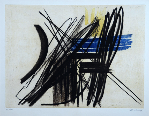 Hans Hartung, Composition "1", 1953