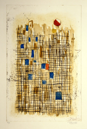 Roger Bissière, Soleil couchant