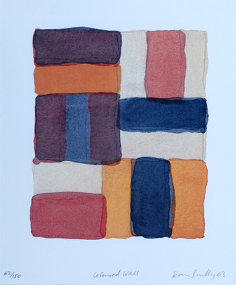 Coloured wall, 2003