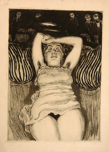 Fritz Pauli, 2 Blätter: Lilith, 1929; Petrus und Sohn, 1951