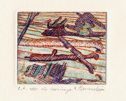 6 sheets: R. Hauenstein; F. K. Opitz; H.-R. Ambauen; G. Rabinovitch; C. Roesch; H. R. Strupler