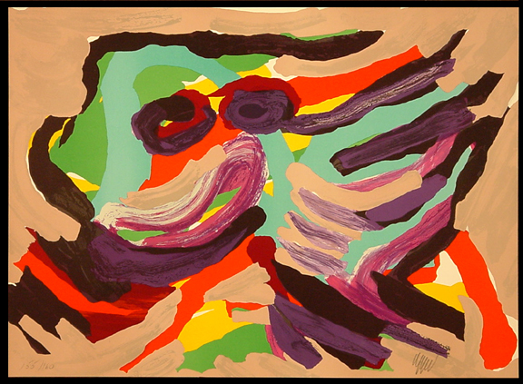 Karel Appel, Fantastic Animal, 1979