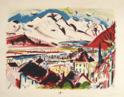 6 sheets: Berglandschaften