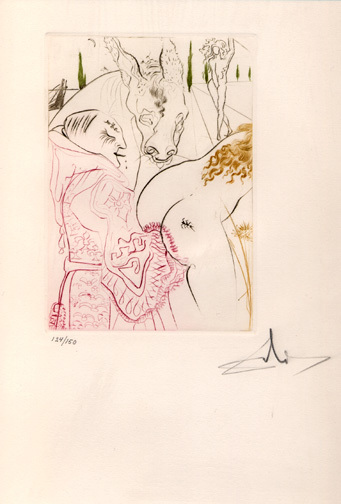 Salvador Dalí, Portfolio. Le Décameron, 1972