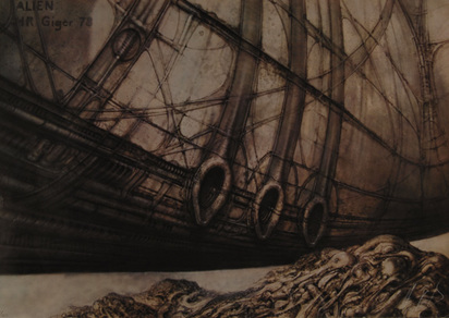 Wreck Entrance, from "Alien", 1978