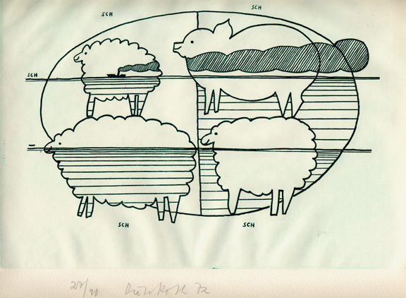 Dieter Roth, Folder. In der Ferne, 1972