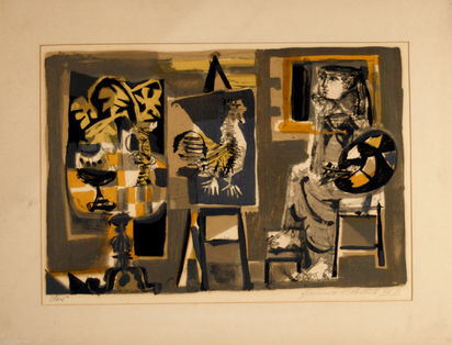 La Femme-Peintre, 1953