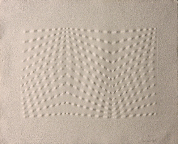 Enrico Castellani, Ohne Titel, 1972
