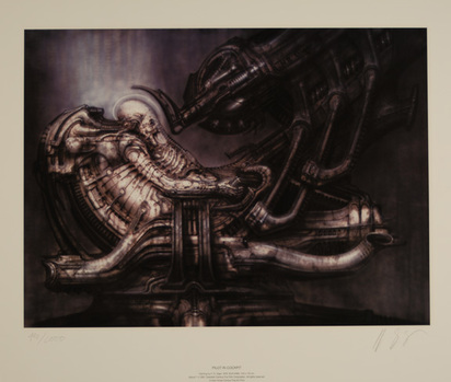 Pilot in Cockpit (Space Jockey), 1991