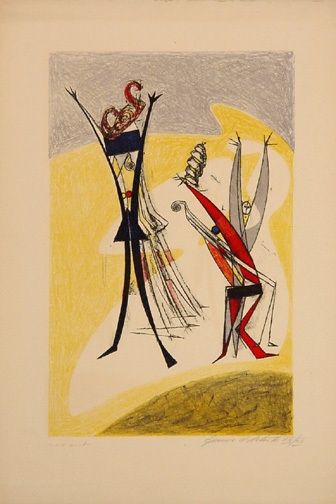 Max Ernst, Rythmes, 1950