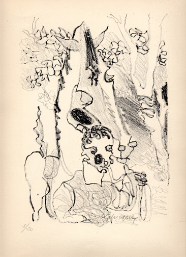 Grafik, 13 Blätter: Lapicque, Dominguez, Terechovitch, Humblot, Braschler, Mainard, Snell, Tsamis, etc.
