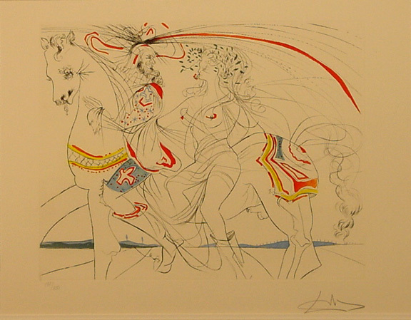 Salvador Dalí, Diane de Poitiers, 1974