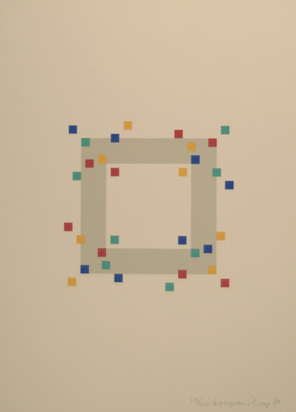 Portfolio. vier variationen um ein quadrat, 1980