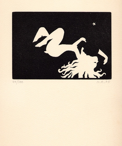 Markus Raetz, Liebespaar, 1975