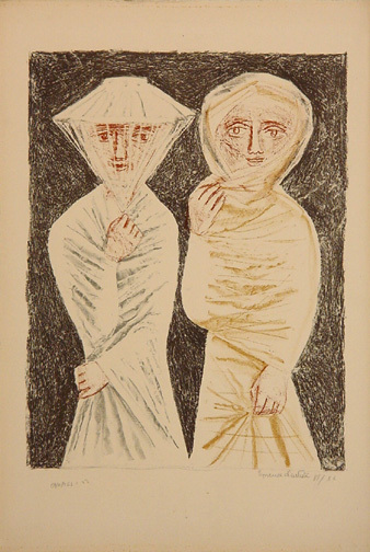 Massimo Campigli, La Passeggiata, 1952