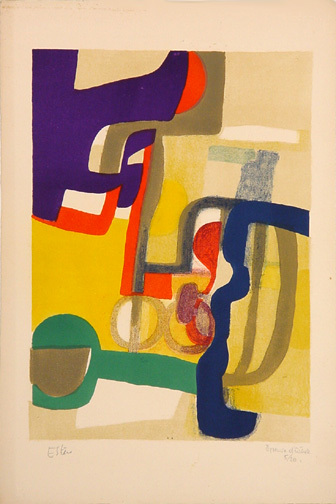 Maurice Estève, Jour de Fête, 1952