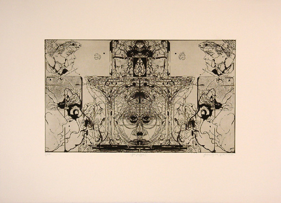 Daniel de Quervain, 5 sheets: Bilder einer Ausstellung; Helvetische Landschaft; Gedenkblatt; Der Zeitgeist; Anstieg