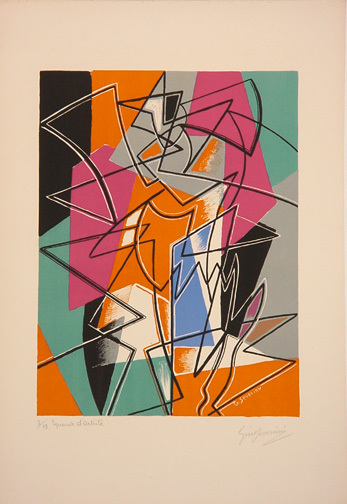 Gino Severini, Pas de deux, 1952