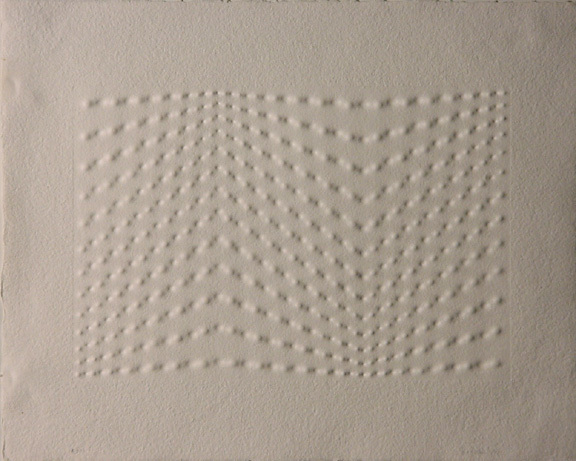 Enrico Castellani, Ohne Titel, 1972