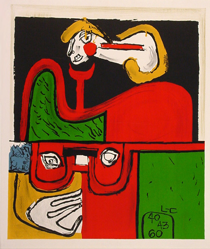 Le Corbusier, Portrait, 1960