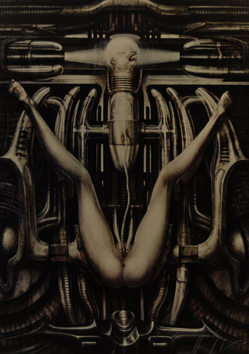 HR Giger, Todgebärmaschine, 1977