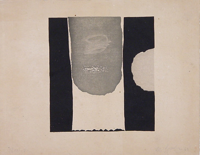 Ohne Titel, aus "Linolschnitt-Serie", 1963