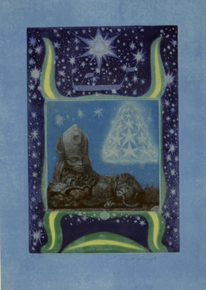 Portfolio. "Die sieben Bilder und Sprücher der Sphinx", 1967