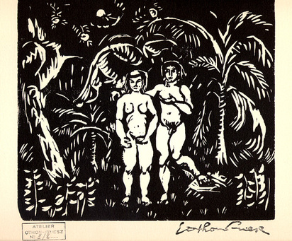 2 sheets: Le paradis; Le paradis perdu