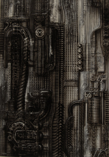 HR Giger, New York City III, Straight, 1981